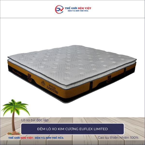 Đệm lò xo Kim Cương Euflex Limited 3